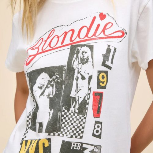 blondie valentine collage tour tee 249156