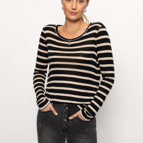 femme crew stripe tee 157440