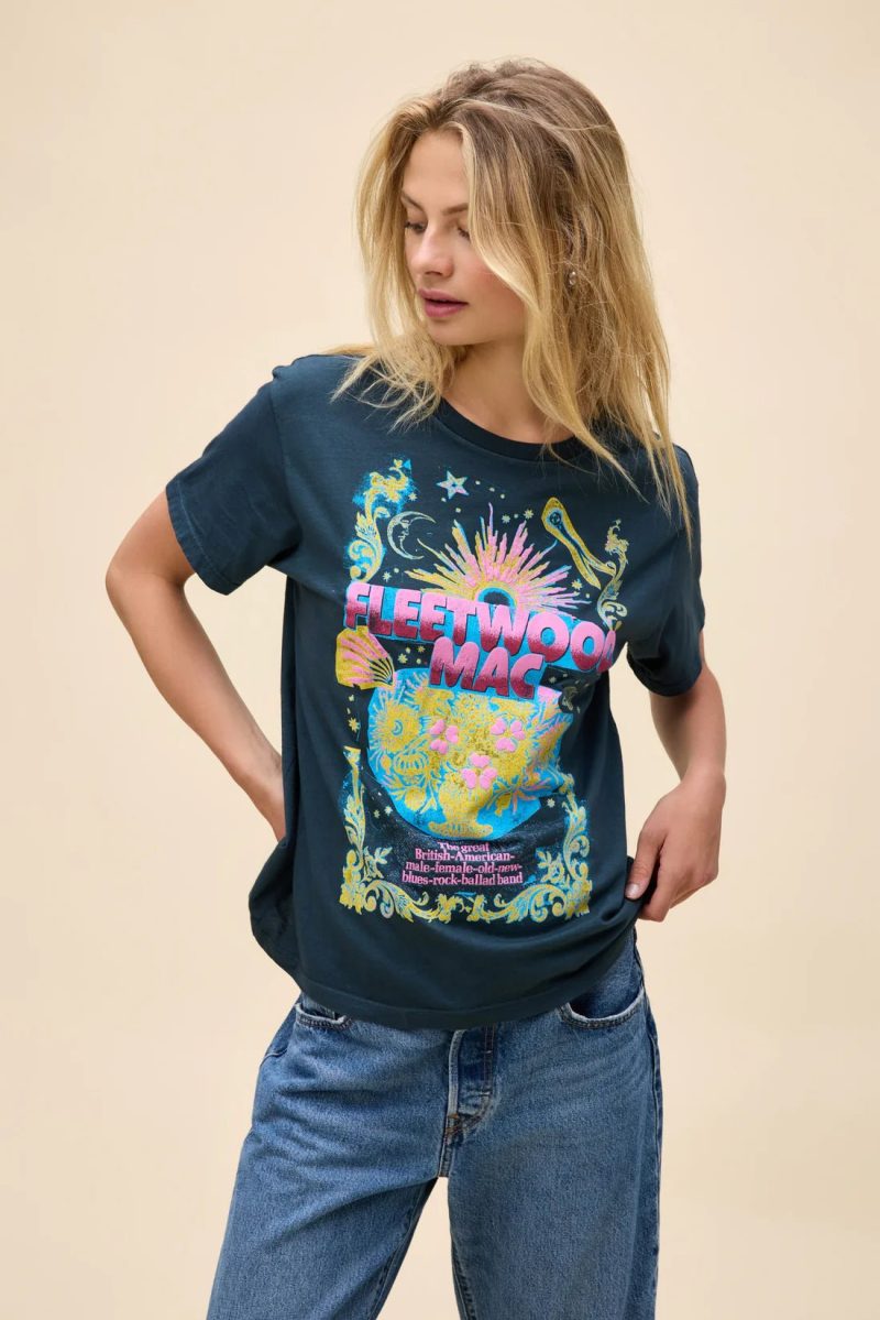 fleetwood mac celestial bouquet boyfriend tee 693226