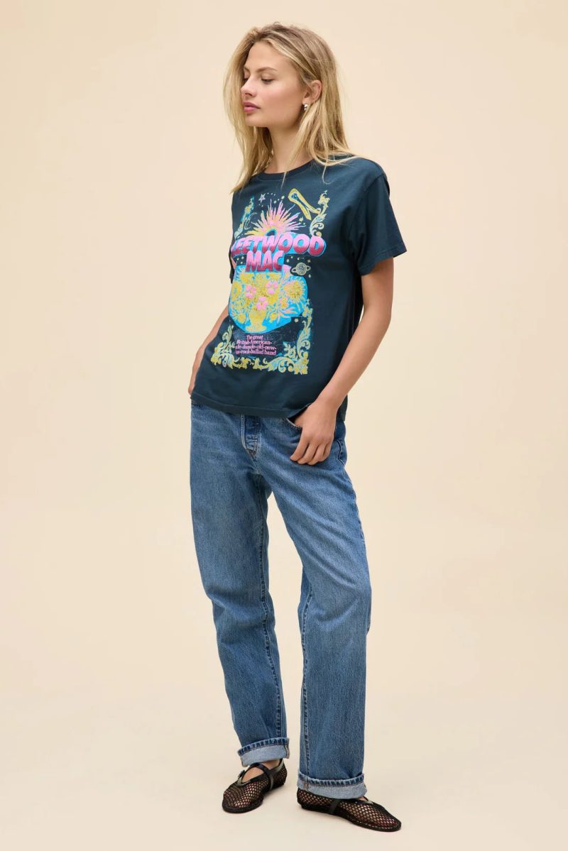 fleetwood mac celestial bouquet boyfriend tee 906420