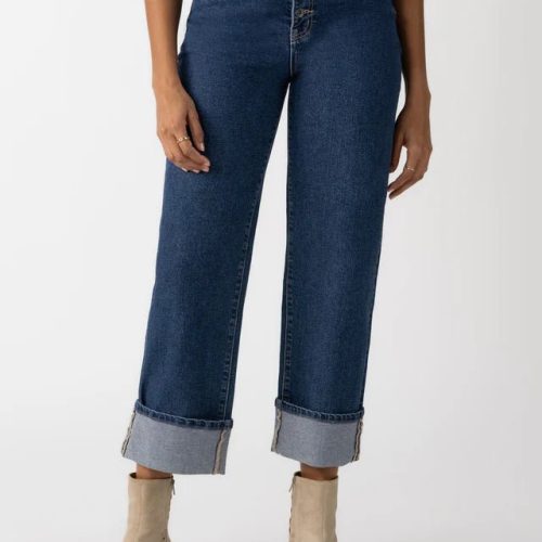 luna cuffed standard rise jeans 771796