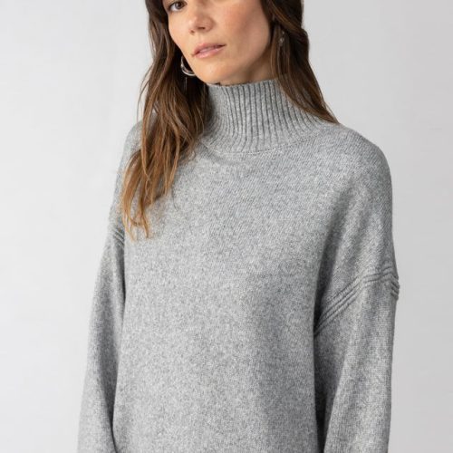 perfect tunic sweater heather ash 917794