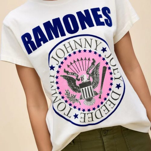 ramones classic seal tour tee 622507