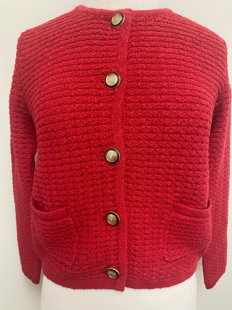 top priority button front cardigan 854314