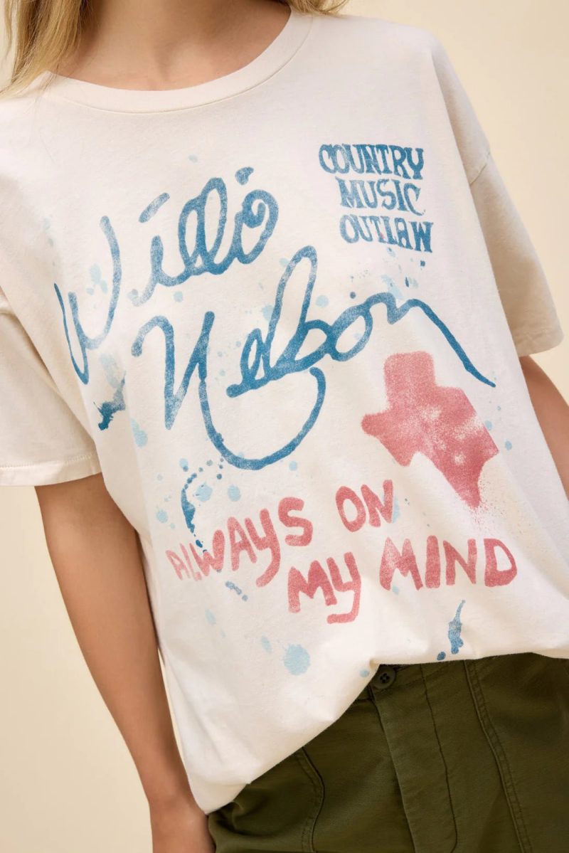 willie nelson always on my mind merch tee 898292